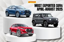 Top 10 most exported SUVs in April-August 2025 image gallery
